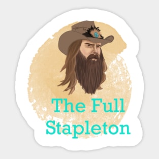 Beard rating spn tan Sticker